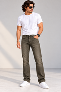 NECRON -  Denim Drift Ankle-fit Jeans