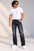 Indigo Denim Drift WASH Ankle-fit. Jeans