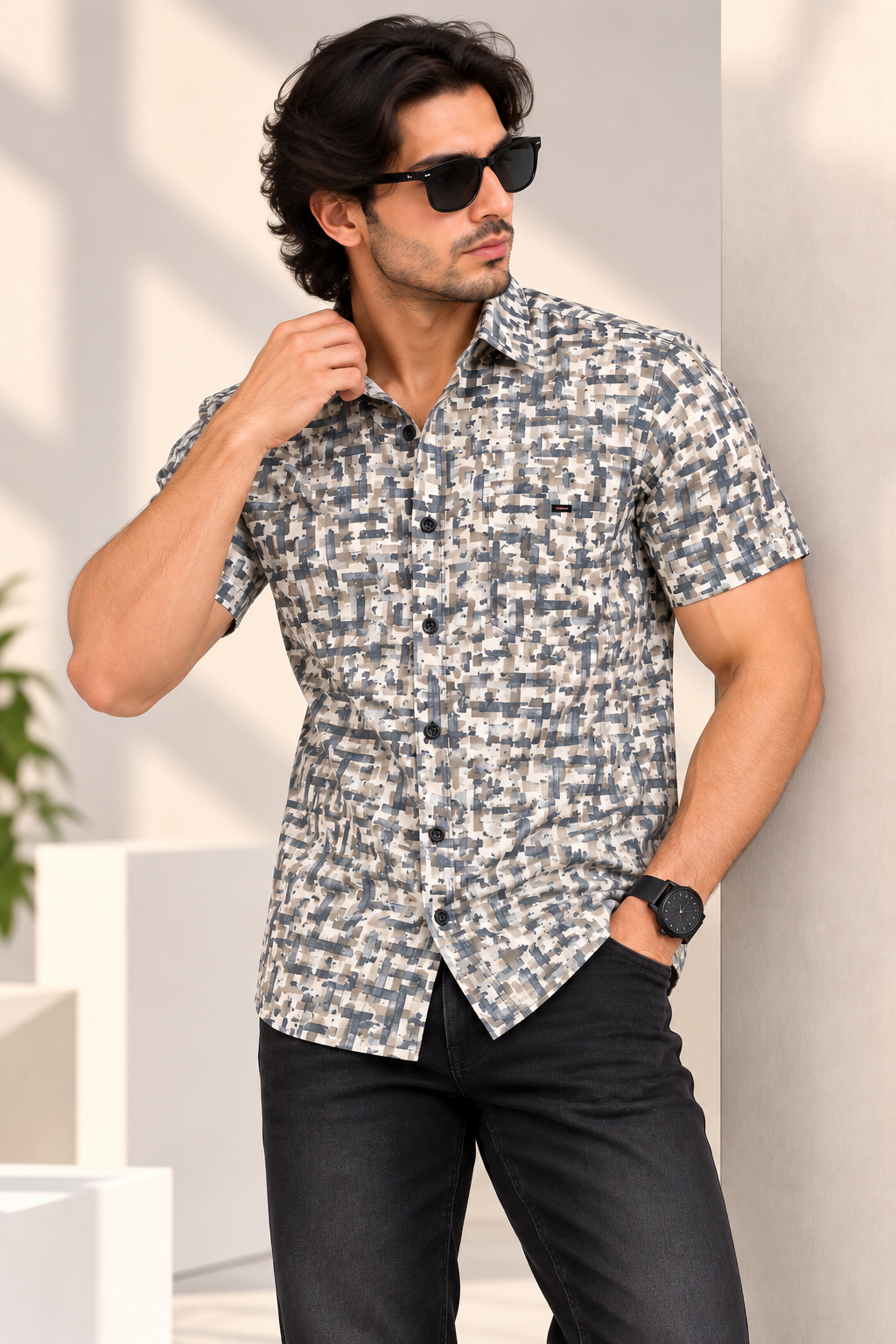 Urban Race – Urban Grid Half Shirt