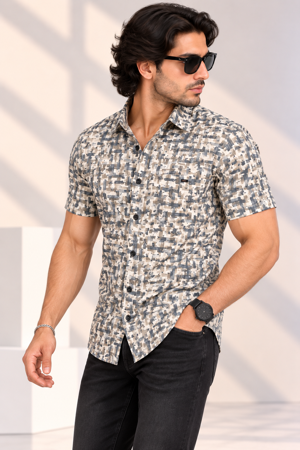 Urban Race – Urban Grid Half Shirt