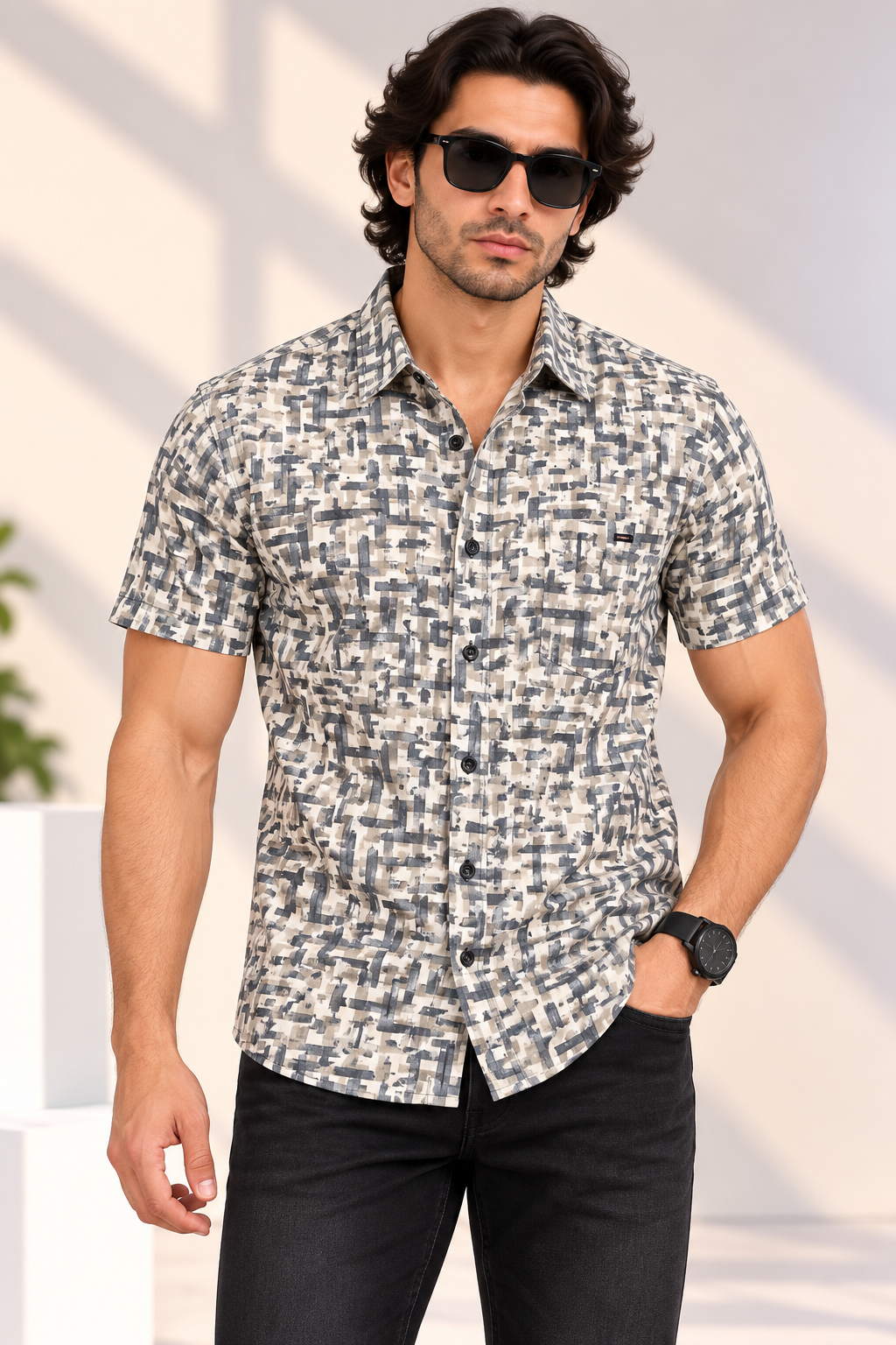 Urban Race – Urban Grid Half Shirt