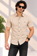 🤎 Urban Race – Sandstone Comfort Half Shirt