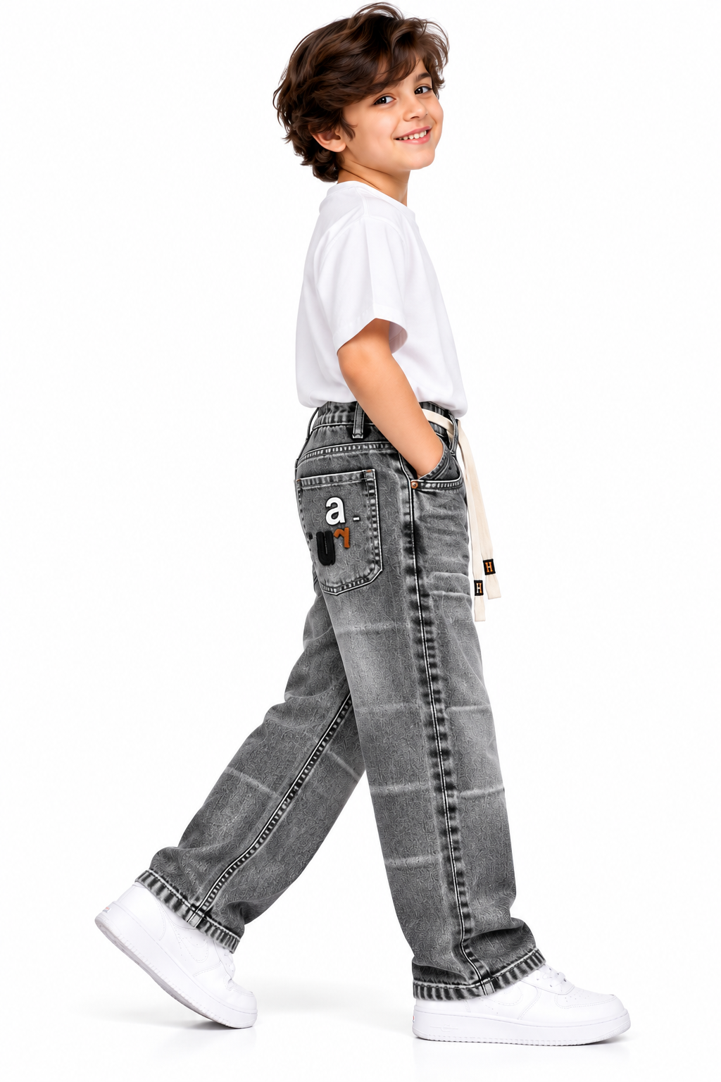 Grey Street Cargo Jeans 🩶✨
