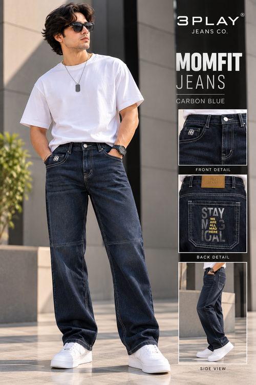 3-PLAY Denim momfit