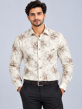 CIARA - Men Floral Printed Formal Shirts
