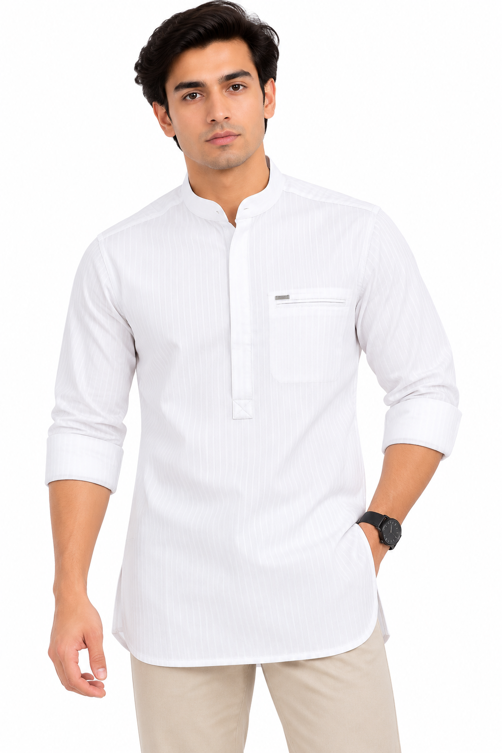 GRAMMER -  Men Classy Short Kurta