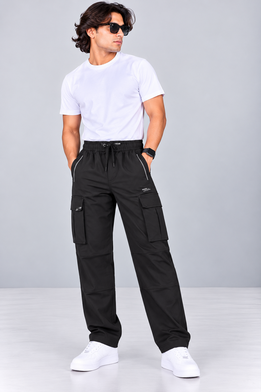 ESCURVY - Men Regular-Fit Cargo Pant