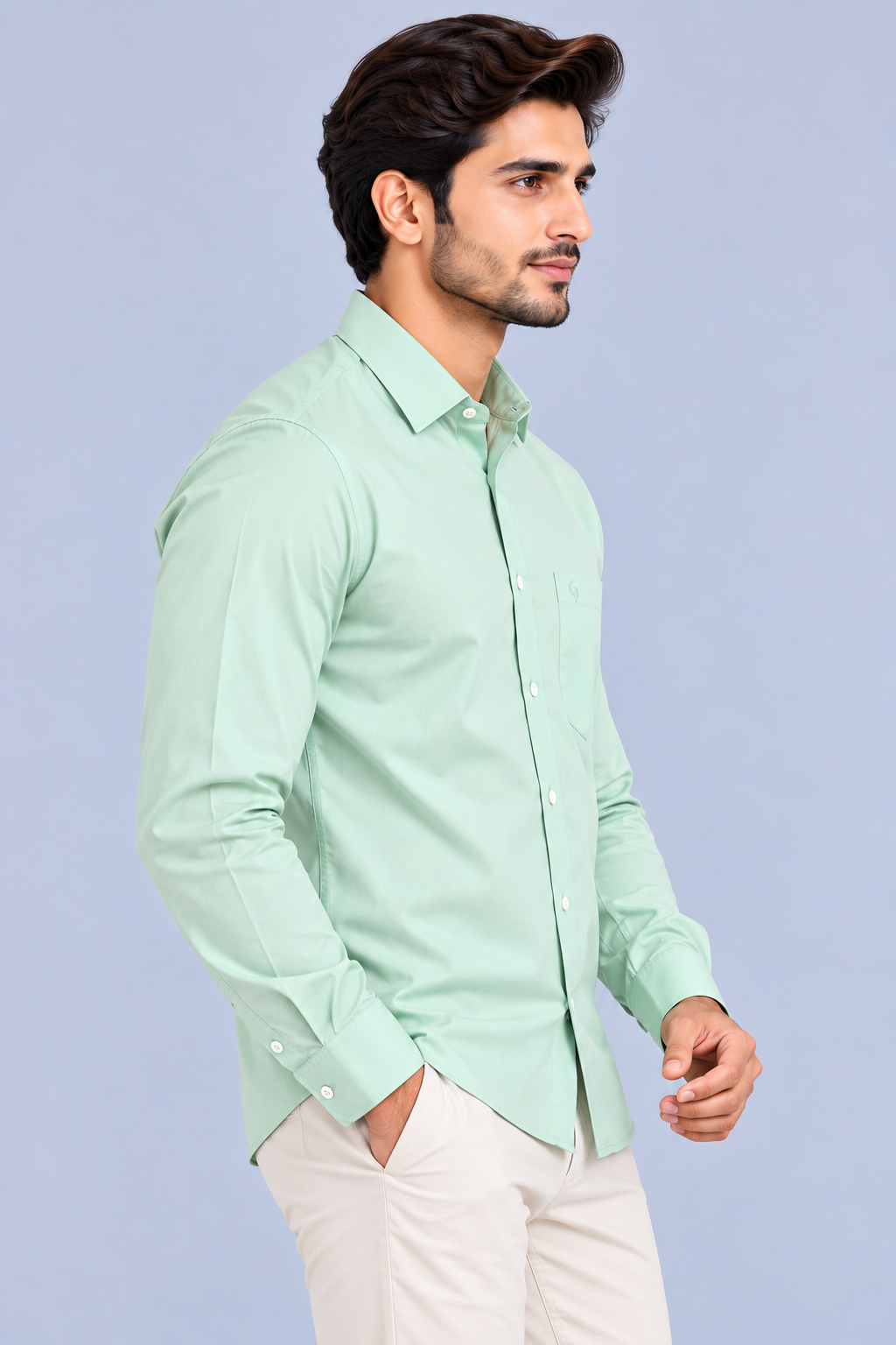 CITRUS -  Men Plain Formal Shirts