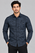 URBAN RACE - Men Printed Casual Printed Shirts
