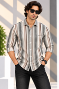 RED & WHITE -  Printed Casuals Shirts