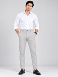 URBAN JACK - Men Smart Casual Ankle-Fit Trousers