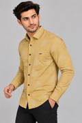 URBAN RACE -  Men Printed Casual F/S Shirts