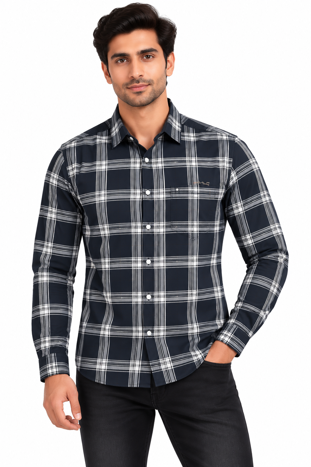 RED & WHITE Casual Checks Shirts