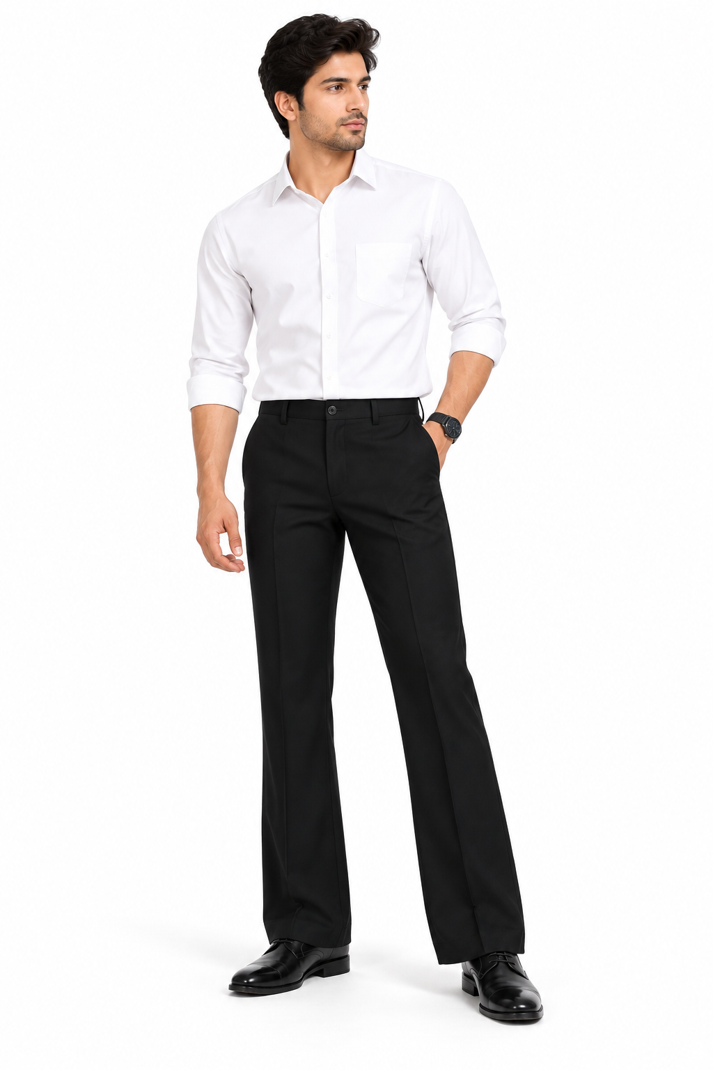 3PLAY -  Boot-Cut Formal Pant