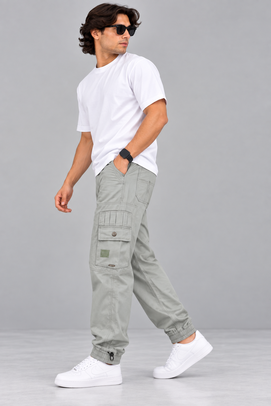ESCURVY - Men Regular-fit Cargo Pants