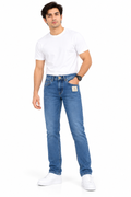 9PIXEL- Narrow-Fit Denim Jeans