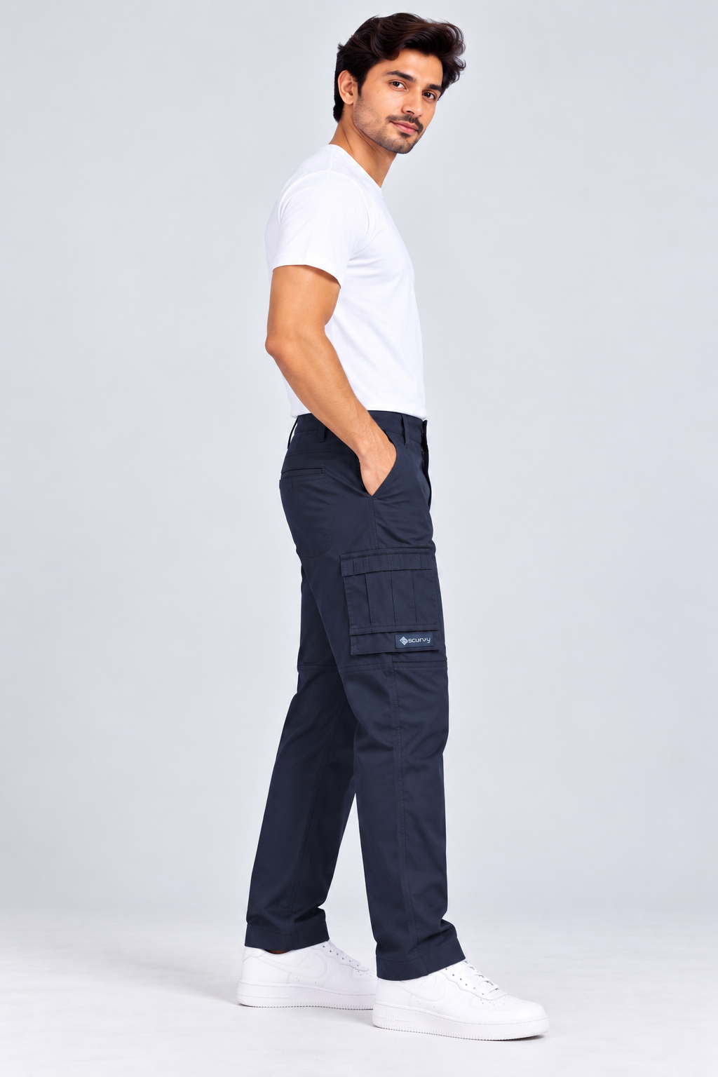 ESCURVY - Men Regular-Fit Cargo Pant