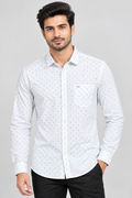 RED & WHITE -  Printed Casuals Shirts